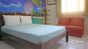 Flat Beija-Flor客房内的一张或多张床位