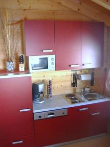 波斯托尔姆民宿的厨房或小厨房