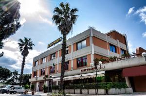 卢切拉索黎所酒店的一座棕榈树建筑