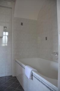 克莱恩 蒙塔纳斯普莱迪德酒店的带浴缸和毛巾的浴室
