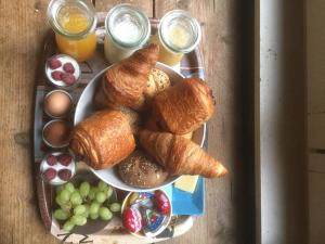 De Groene Maan提供给客人的早餐选择