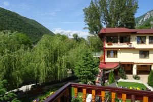伯伊莱海尔库拉内库布尔维瑟拉尔旅馆的享有河流和树木美景