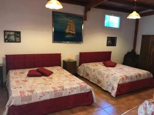 Casa vacanze Porto Selvaggio客房内的一张或多张床位