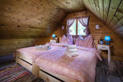 Narnia Relax House - Liptov客房内的一张或多张床位