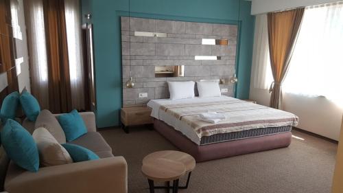 爱姆卡酒店客房内的一张或多张床位