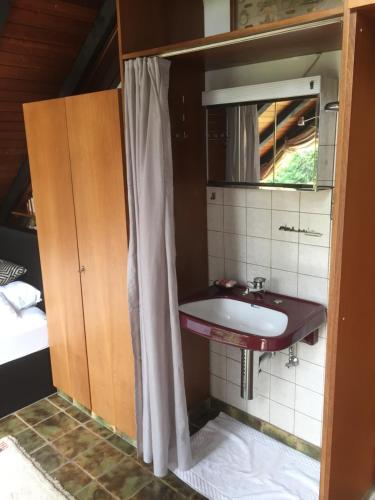 杜塞尔多夫私人民宿的一间浴室
