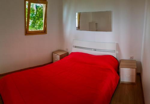 Intact Farm Resort客房内的一张或多张床位
