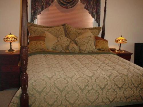 鹰巢住宿加早餐酒店客房内的一张或多张床位