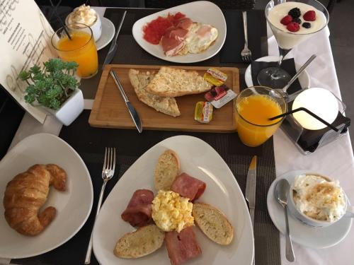 世纪酒店提供给客人的早餐选择