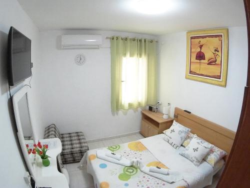 Dead Sea Yehuda Apartments客房内的一张或多张床位