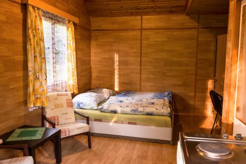 Camp Vary - Vítkova Hora - Veitsberg客房内的一张或多张床位