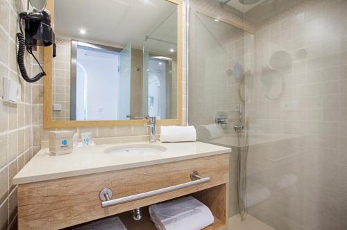 阿尔迪卡兰博斯格如波酒店公寓的一间浴室