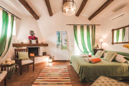 Borgo degli Ulivi客房内的一张或多张床位