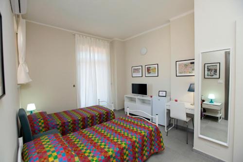 Albergo San Maurizio客房内的一张或多张床位