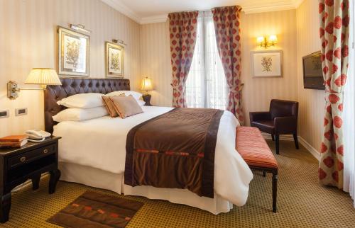 梦想精品酒店客房内的一张或多张床位