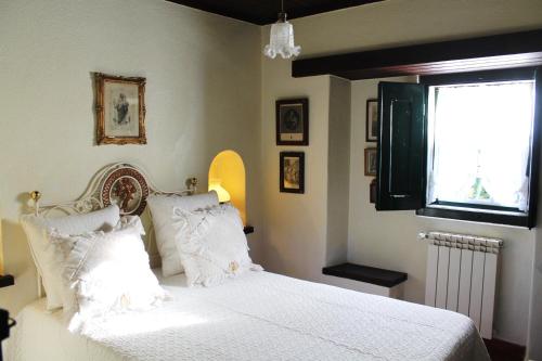 Quinta do Casal de Santo António客房内的一张或多张床位