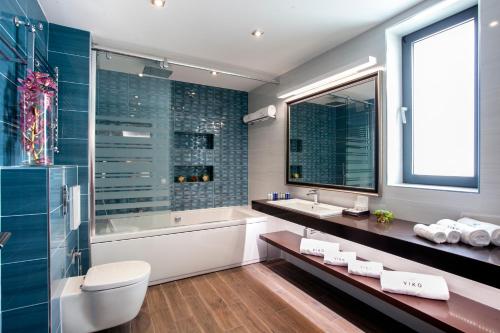 维科精品公寓酒店的一间浴室