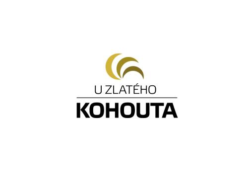 克罗梅日什Hotel U Zlatého kohouta的a logo for akihabara kochochota company