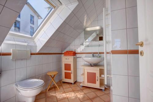 Panoramablick _ Heringsdorf的一间浴室