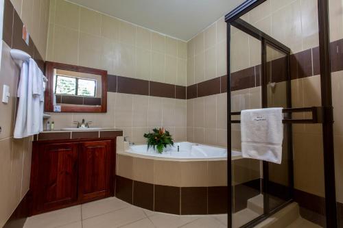 Hotel Arenas en Punta Leona的一间浴室