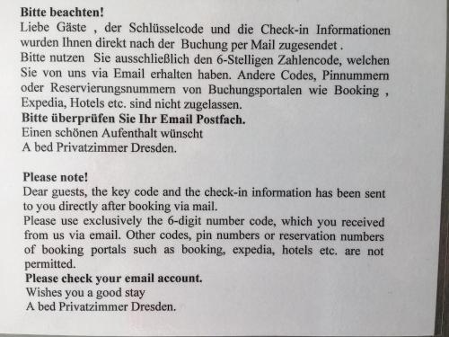德累斯顿德累斯顿单人禁烟酒店的一份附有犯罪清单的文件的页