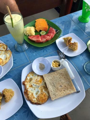 谷米巴厘旅馆提供给客人的早餐选择