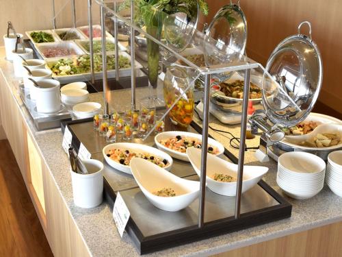 
滨松格兰饭店提供给客人的早餐选择
