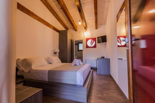 Il Semaforo Sila Hotel客房内的一张或多张床位