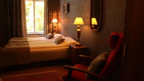 科特卡霍维庄园酒店客房内的一张或多张床位