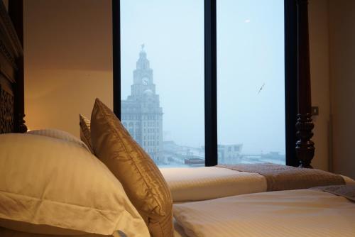Excelsior Apartments - Liverpool客房内的一张或多张床位