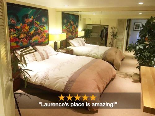 巴厘海卡斯特罗度假屋客房内的一张或多张床位
