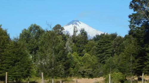 山景或在度假屋看到的山景