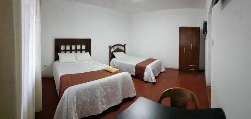 拉卡巴那旅馆客房内的一张或多张床位