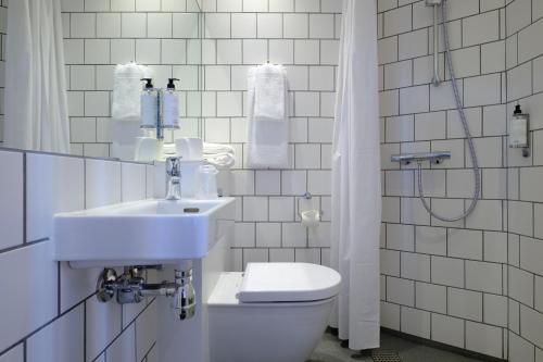 哥本哈根市兹利普酒店的一间浴室