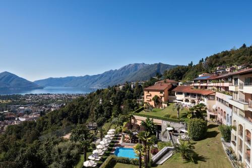 Villa Orselina - Small Luxury Hotel鸟瞰图