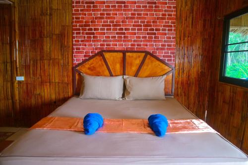 兰塔山旁小屋旅馆客房内的一张或多张床位