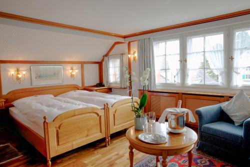 桑蒂斯罗曼蒂克酒店客房内的一张或多张床位