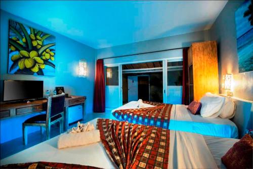 Bel Air Resort客房内的一张或多张床位