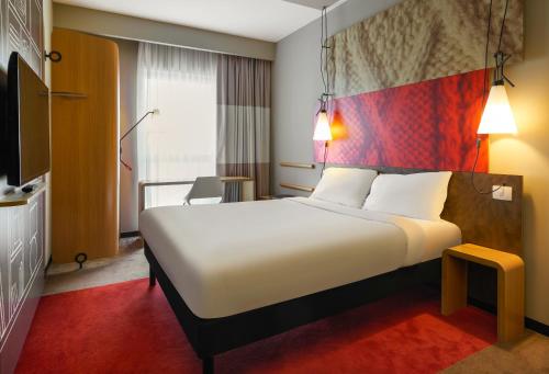 ibis Jerusalem city Center - An AccorHotels Brand客房内的一张或多张床位