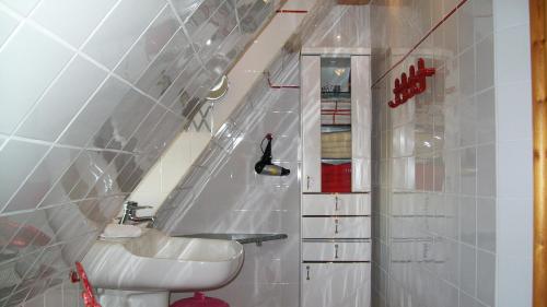 Ferienwohnung I "Westermühle"的一间浴室