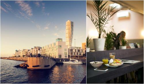 马尔默时光酒店的两幅水体景图片