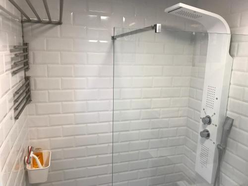 Apartamento Privado frente al Atlántico的一间浴室