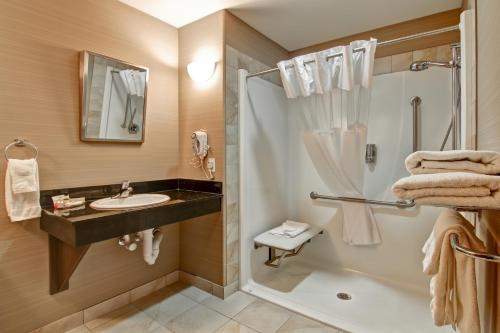 阿西尼波亚卡纳尔塔酒店的一间浴室