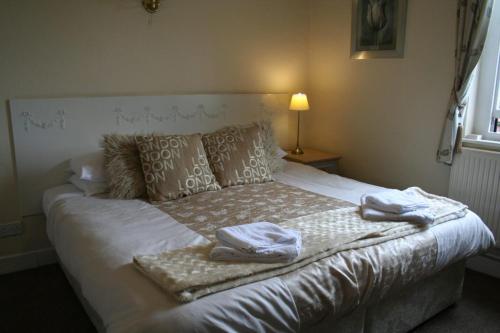 The Angel Inn (Blyth)客房内的一张或多张床位