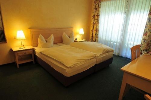Hotel Tannenhof客房内的一张或多张床位