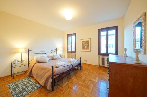 Treviso Casa Magnolie wi-fi客房内的一张或多张床位