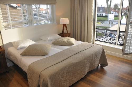 桑德斯德帕乌宾馆客房内的一张或多张床位