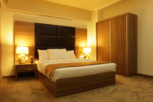 Quaint Hotel Erbil客房内的一张或多张床位
