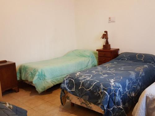 Cabañas Años Verdes客房内的一张或多张床位