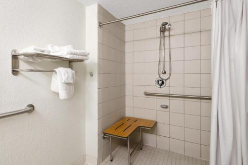 日内瓦五指湖戴斯酒店的一间浴室